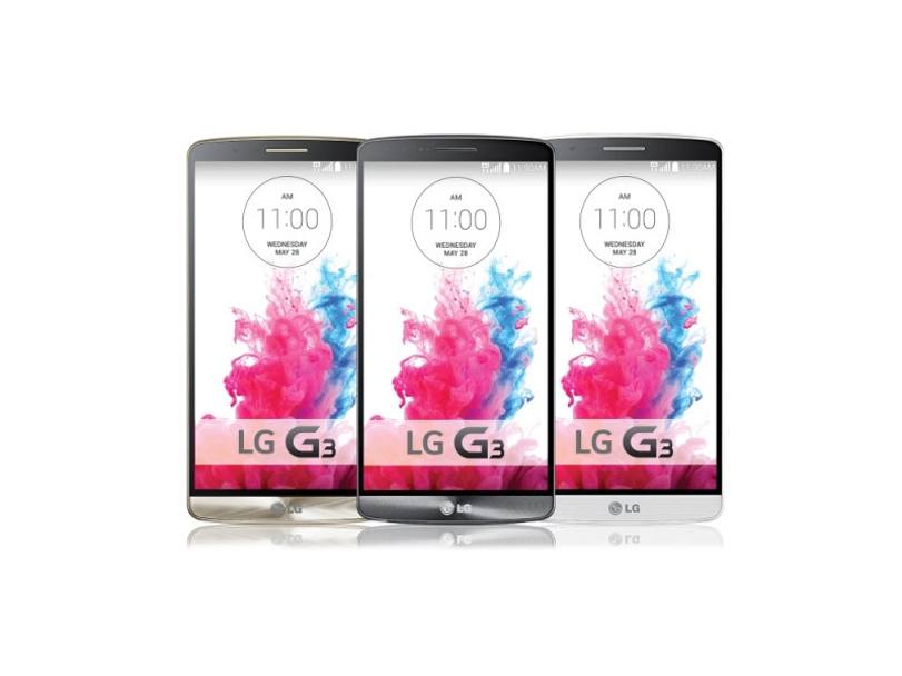 Lg G3. Caratteristiche: sistema operativo Android 4.4.2 KitKat, processore quad-core Snapdragon 801, display da 5,5 pollici, risoluzione 2560x1440, spessore 8.9 mm, peso 149 g.
